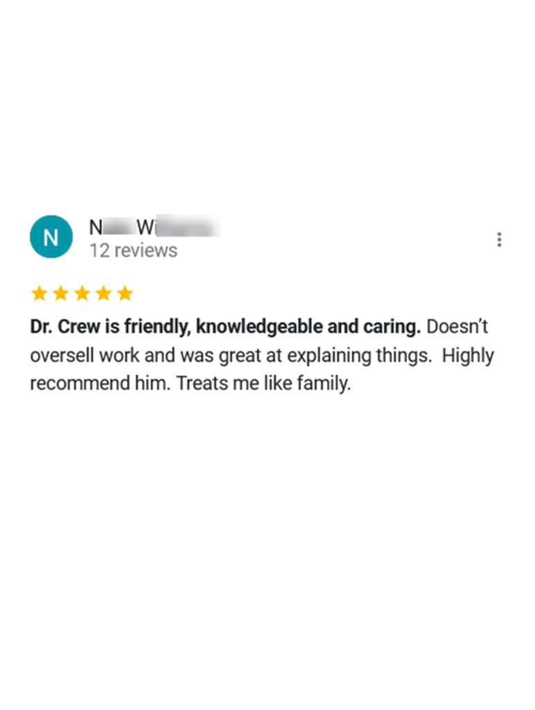 Dr. Crew Elko Reviews